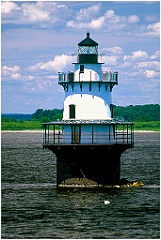 Hog Island Light in Northern Rhode island